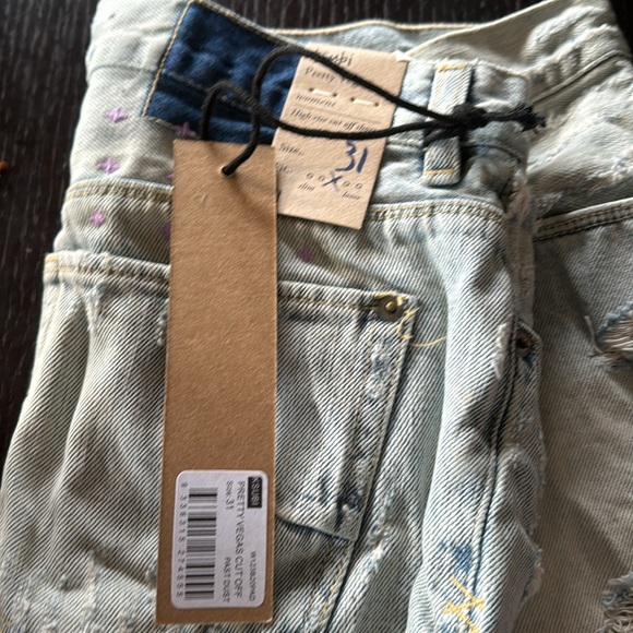 NWT Women Ksubi Highriae cut off shorts sz 31 - Picture 5 of 5